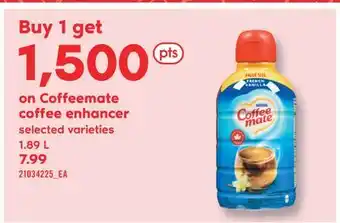 Fortinos NESTLE COFFEEMATE COFFEE ENHANCER, 1.89 L offer