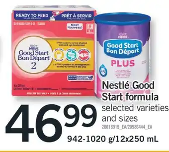 Fortinos NESTLÉ GOOD START FORMULA offer