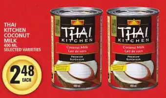 Food Basics THAI KITCHEN COCONUT MILK offer