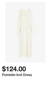 H&M Pointelle-knit Dress offer