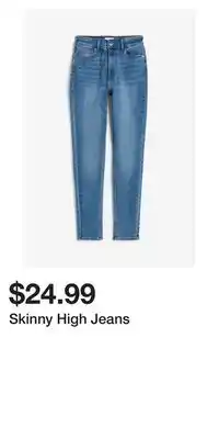 H&M Skinny High Jeans offer