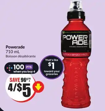 FreshCo Powerade 710 mL offer