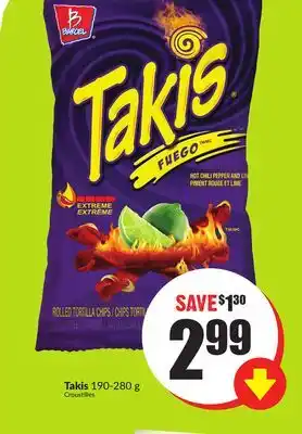 FreshCo Takis 190-280g offer