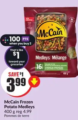 FreshCo McCain Frozen Potato Medleys 400 g offer