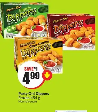 FreshCo Party on! Dippers Frozen 454 g offer