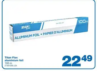 Wholesale Club TITAN FLEX ALUMINIUM FOIL, 100 m offer