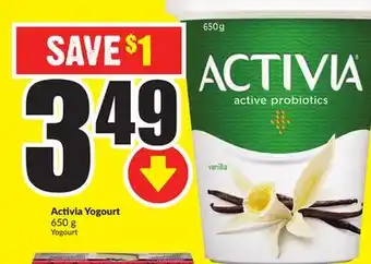 Chalo FreshCo Activia Yogourt 650 g offer