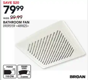 RONA BROAN BATHROOM FAN offer