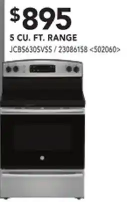 RONA GE APPLIANCES 5 CU. FT. RANGE offer
