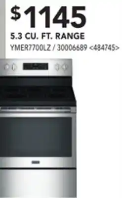 RONA MAYTAG 5.3 CU.FT. RANGE offer