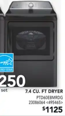 RONA PROFILE 7.4 CU.FT DRYER offer