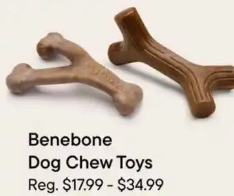 Petvalu Benebone Dog Chew Toys offer