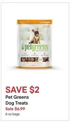 Petvalu Pet Greens Dog Treats offer