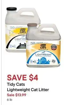 Petvalu Tidy Cats Lightweight Cat Litter offer