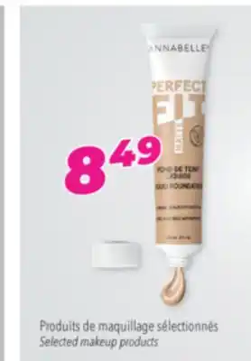 Familiprix Annabelle Selected makeup products offer