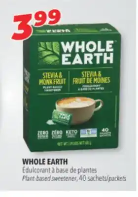 Familiprix WHOLE EARTH Plant-based sweetener offer