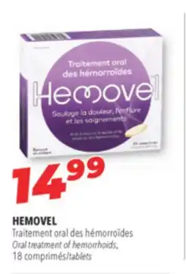 Familiprix HEMOVEL Oral treatment of hemorrhoids offer