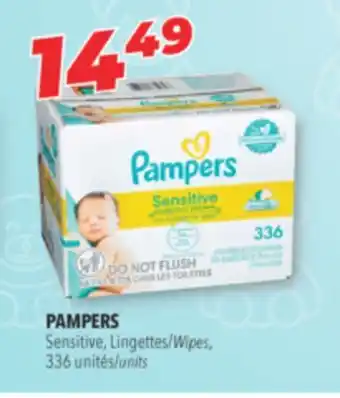 Familiprix PAMPERS Sensitive, Wipes offer