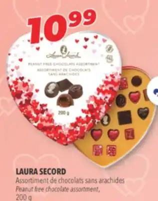 Familiprix LAURA SECORD Peanut free chocolate assortment offer
