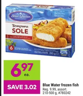 Giant Tiger Blue Water frozen fish offer