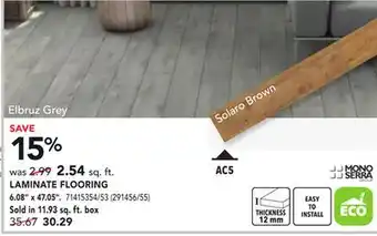 RONA LAMINATE FLOORING offer