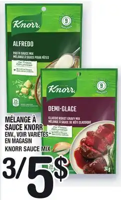 Marche Ami MÉLANGE À SAUCE KNORR | KNORR SAUCE MIX offer