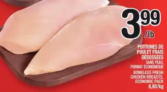 Marche Ami POITRINES DE POULET FRAIS DÉSOSSÉES | BONELESS FRESH CHICKEN BREASTS offer