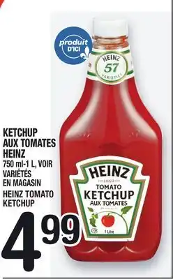 Marche Ami KETCHUP AUX TOMATES HEINZ | HEINZ TOMATO KETCHUP offer
