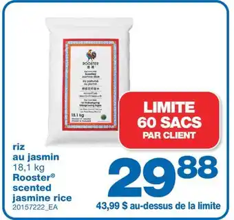 Wholesale Club RIZ AU JASMIN, 18,1 kg offer