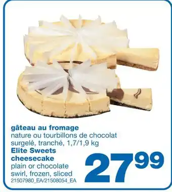 Wholesale Club gâteau au fromage offer