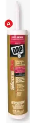 Réno Dépôt DAP Silicone Plus 319-ml White Kitchen and Bathroom Sealant offer