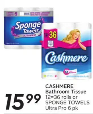 Sobeys CASHMERE Bathroom Tissue offer