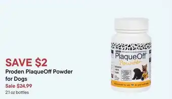 Petvalu PlaqueOff Powder for Dogs offer