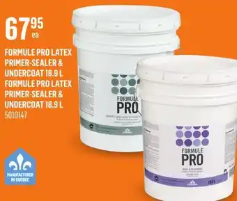 Canac Formule Pro Latex Primer-Sealer & Undercoat 18.9 L offer