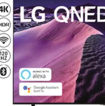 Leon's LG 65 4K QNED 120Hz Smart TV with ThinQ AI - 65QNED85UQA offer