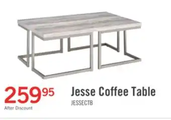 The Brick Jesse Coffee Table - Pewter offer