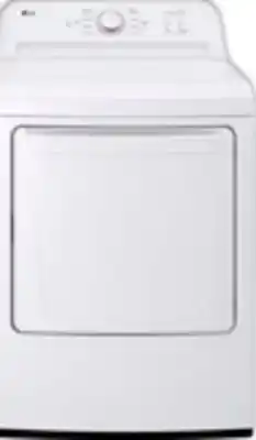 The Brick LG 7.3 Cu. Ft. Ultra Large Capacity Electric Dryer with Sensor Dry - DLE6100W offer