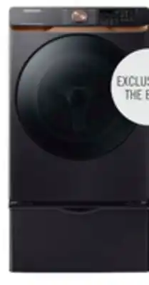The Brick Samsung 5.8 Cu. Ft. Smart Front-Load Washer with Super Speed - WF50BG8300AVUS offer
