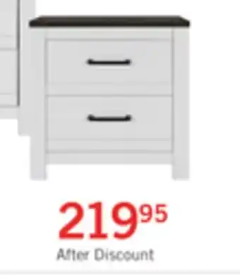 The Brick Zoey Nightstand offer