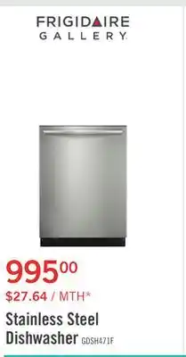 The Brick Frigidaire Gallery Top-Control Dishwasher with CleanBoost - GDSH4715AF offer