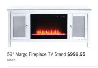 The Brick Margo Glam Electric Fireplace offer