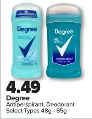 PharmaChoice Degree Antiperspirant, Deodorant offer