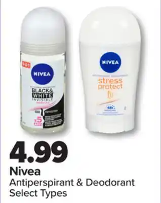 PharmaChoice Nivea antiperspirant & Deodorant offer