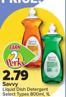 PharmaChoice Savvy Liquid Dish Detergent offer