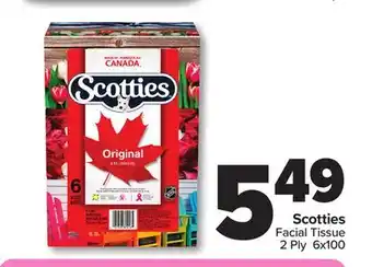 PharmaChoice Scotties Facial Tissue offer