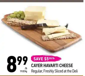 Coppa's Fresh Market CAYER HAVARTI CHEESE offer