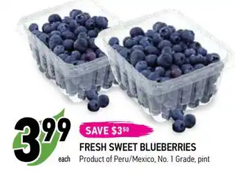 Coppa's Fresh Market FRESH SWEET BLUEBERRIES offer