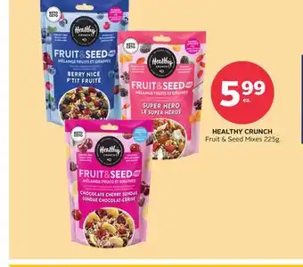 Rexall HEALTHY CRUNCH Fruit & Seed Mixes offer