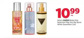 Rexall Select GUESS Body Mist offer