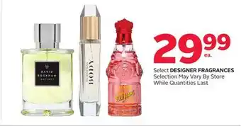 Rexall Select DESIGNER FRAGRANCES offer